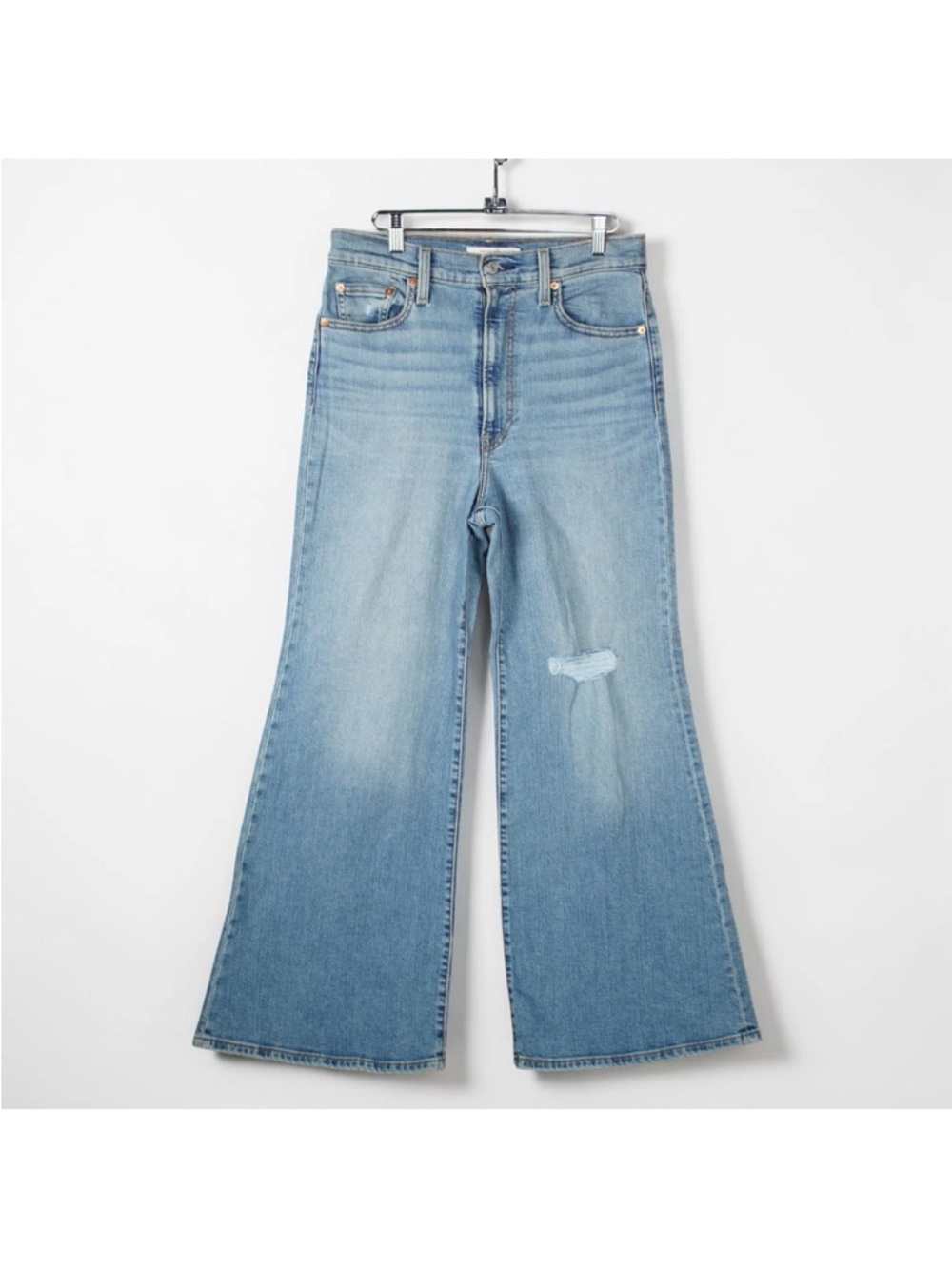 Levi's Premium Ribcage Bell Bottom Jeans Women's Sz W29 X L29 High Rise Flared